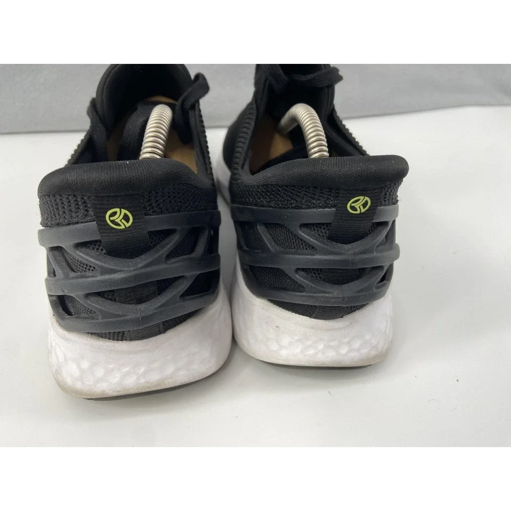Kizik Shoes Mens 9.5 Black Athens Knit Hands Free Slip On Sneakers Comfort‎ Walk